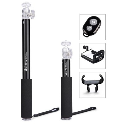 2015 Hot Sell Bluetooth Selfie Stick for Mobile Phone Camera