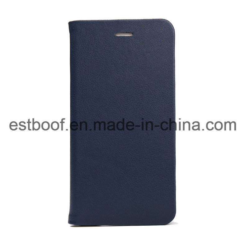 Leather Mobile Phone Case for iPhone Blue