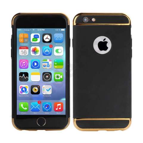 Three Section Plastic Protective Cover Case for iPhone 7