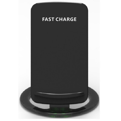 New phone stand fast wireless charging pad with indicator lights mobile phone desk top wireless charger for iPhone X